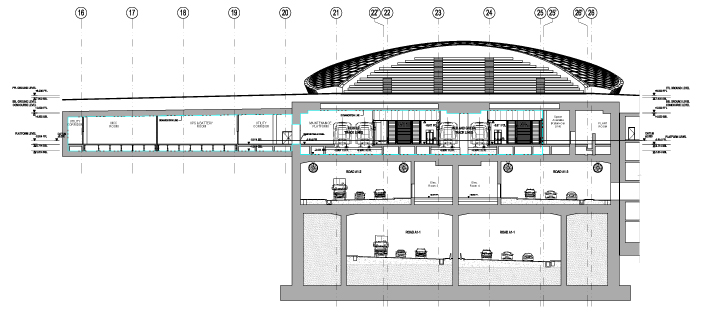 Lusail station section